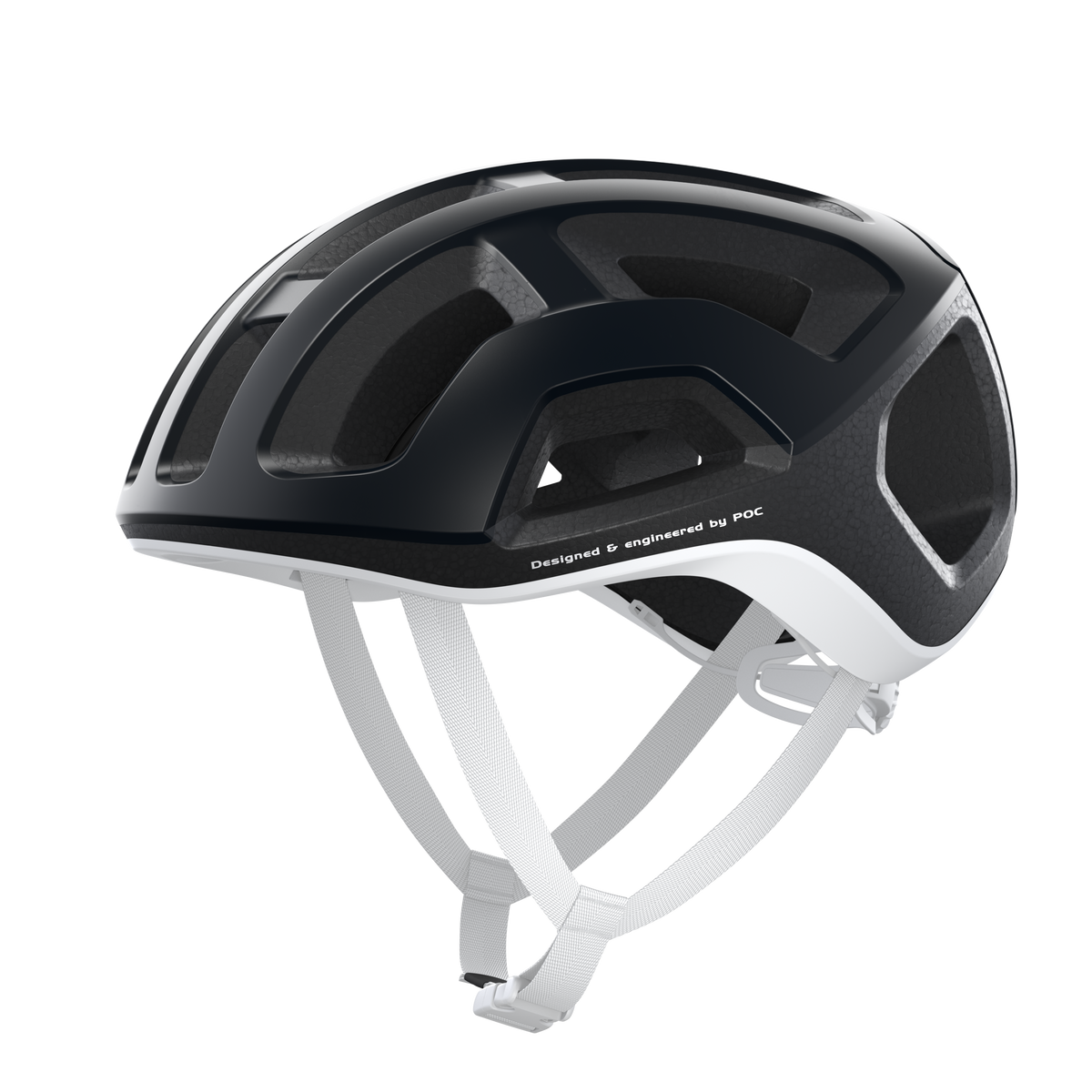 POC VENTRAL LITE - URANIUM BLACK/HYDROGEN WHITE MATT – The Cyclist